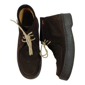 Camper Brown Suede Ankle Boots Euro 35